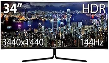 Amazon.co.jp: JAPANNEXT 34インチ ゲーミングモニター 144Hz 1ms